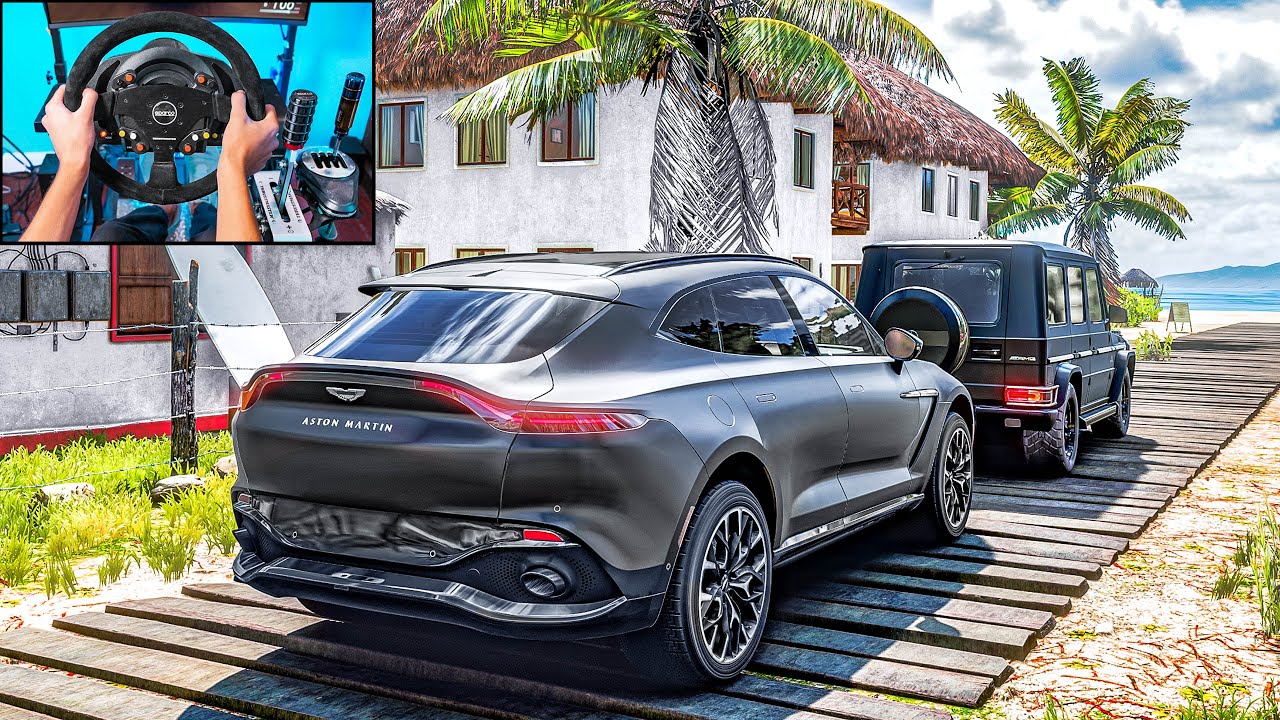 Aston Martin DBX & Mercedes-AMG G65 | OFFROAD CONVOY | Forza Horizon 5 | Thrustmaster TX gameplay