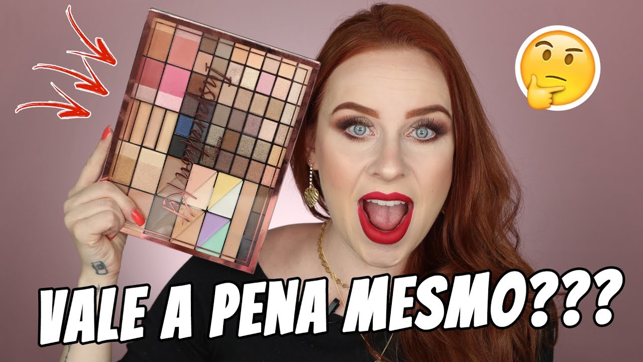 TESTEI A NOVA PALETA DA RUBY ROSE - Fui sincera!!! | Priscila Simões