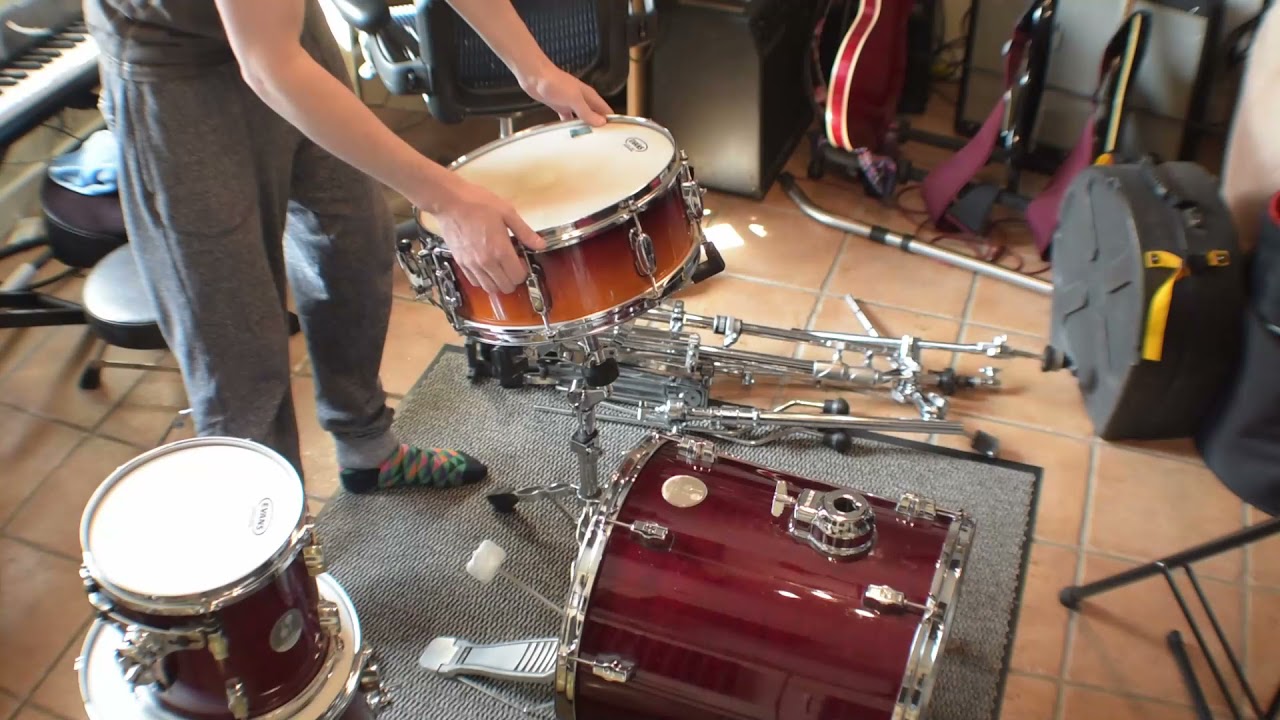 Как настроить ударную установку Sonor Jungle