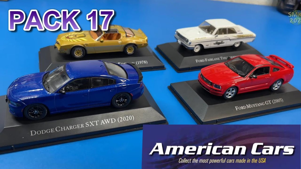 DeAgostini American Cars 1/43 Diecast Car Collection Pack 17