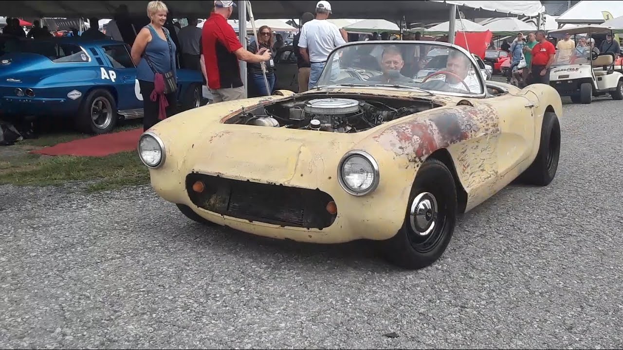 Rare 1957 Corvette Air Box Discovered! Ex Pikes Peak & Grand Prix Barn Find