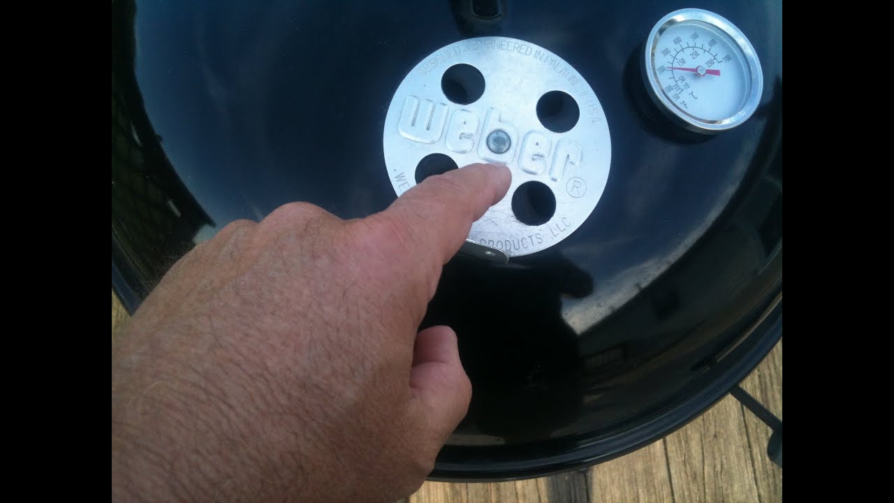 Weber Kettle Grill How to Part 3 - Vent Controls, Which Vents to Use and Charcoal Amounts