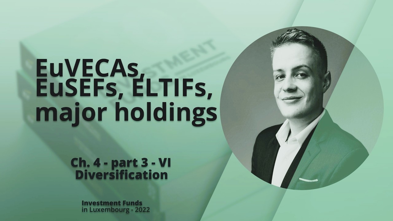Investment Funds in Luxembourg | Major Holdings, EuVECAs /EuSEFs / ELTIFs | Explanation