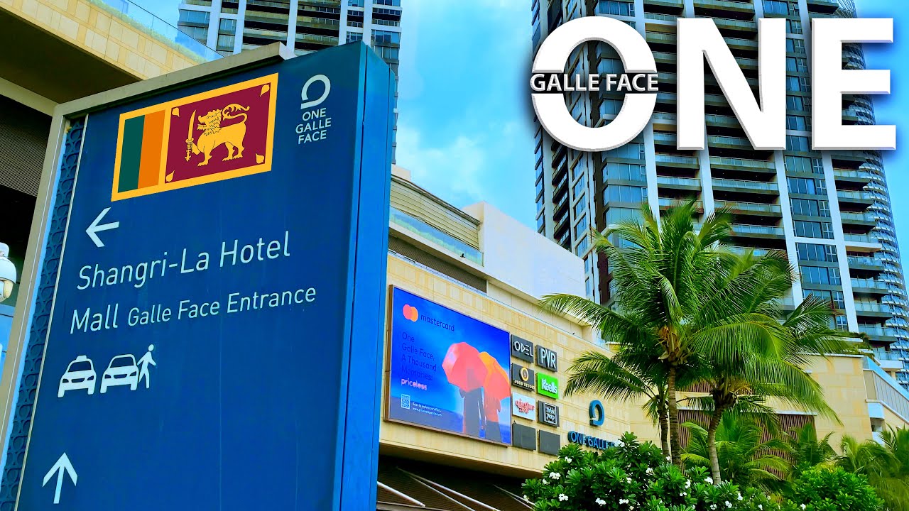 Walking tour of the $1 billion One Galle Face in Sri Lanka | 4K 🌴🇱🇰