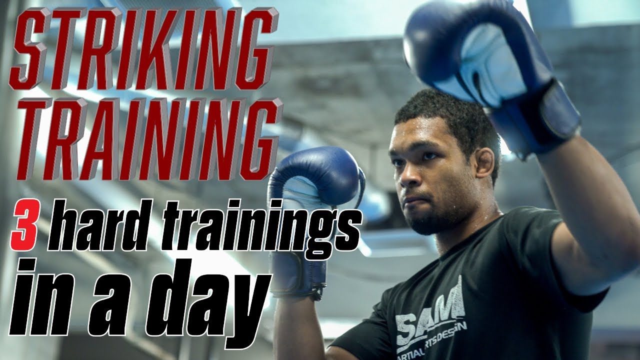 地獄の３部練！TRIBEでいつもの打撃練習 1/3【Striking Training】