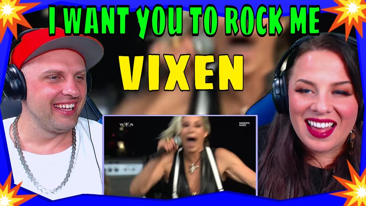 First Time Hearing I Want You To Rock Me By Vixen | THE WOLF HUNTERZ REACTIONS