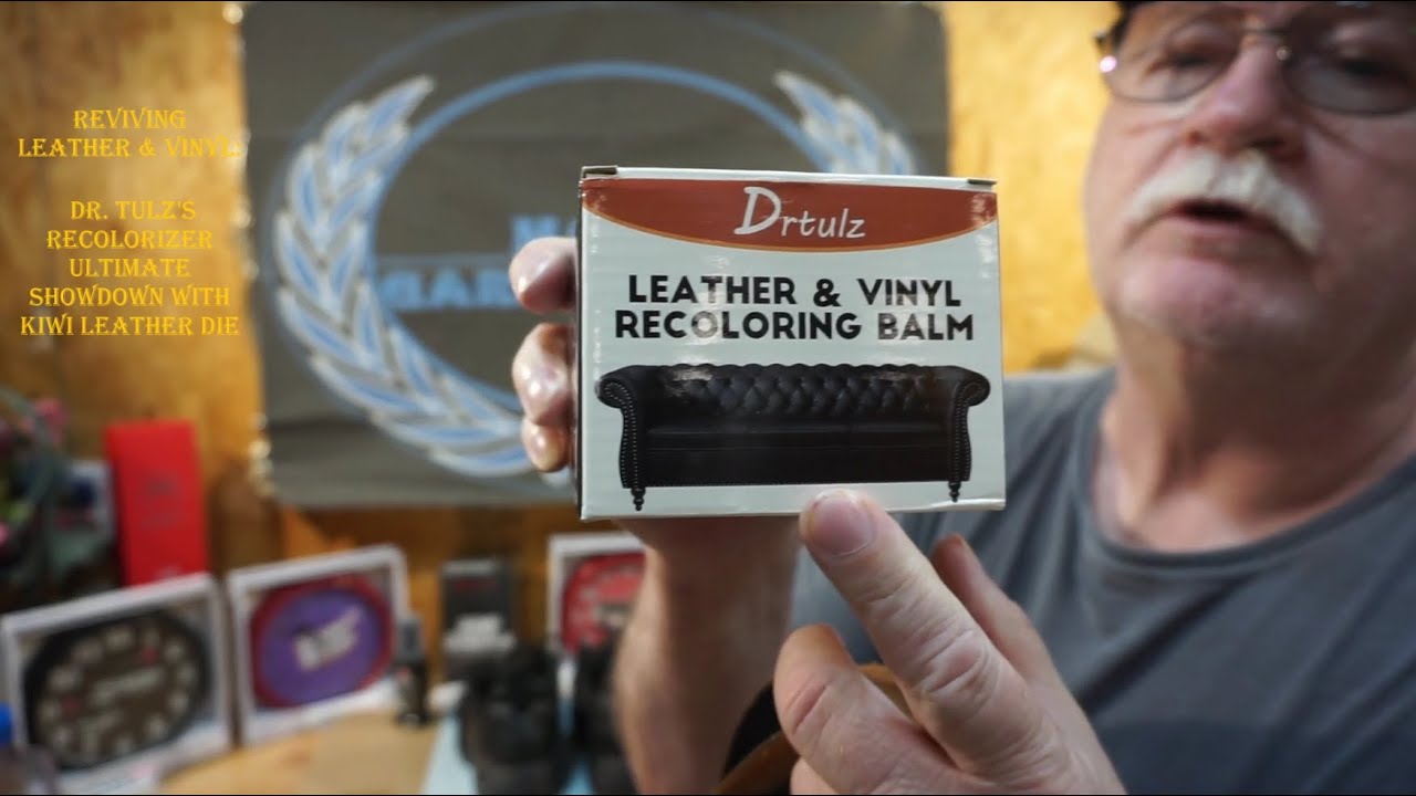 Reviving Leather and Vinyl - Ultimate Challenge Between DrTulz Recolorization and Kiwi Leather Dye