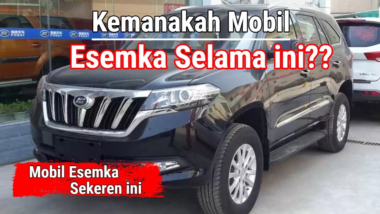 Kemanakah mobil Esemka Selama ini?? Gak nyangka Mobilnya sekeren ini !!