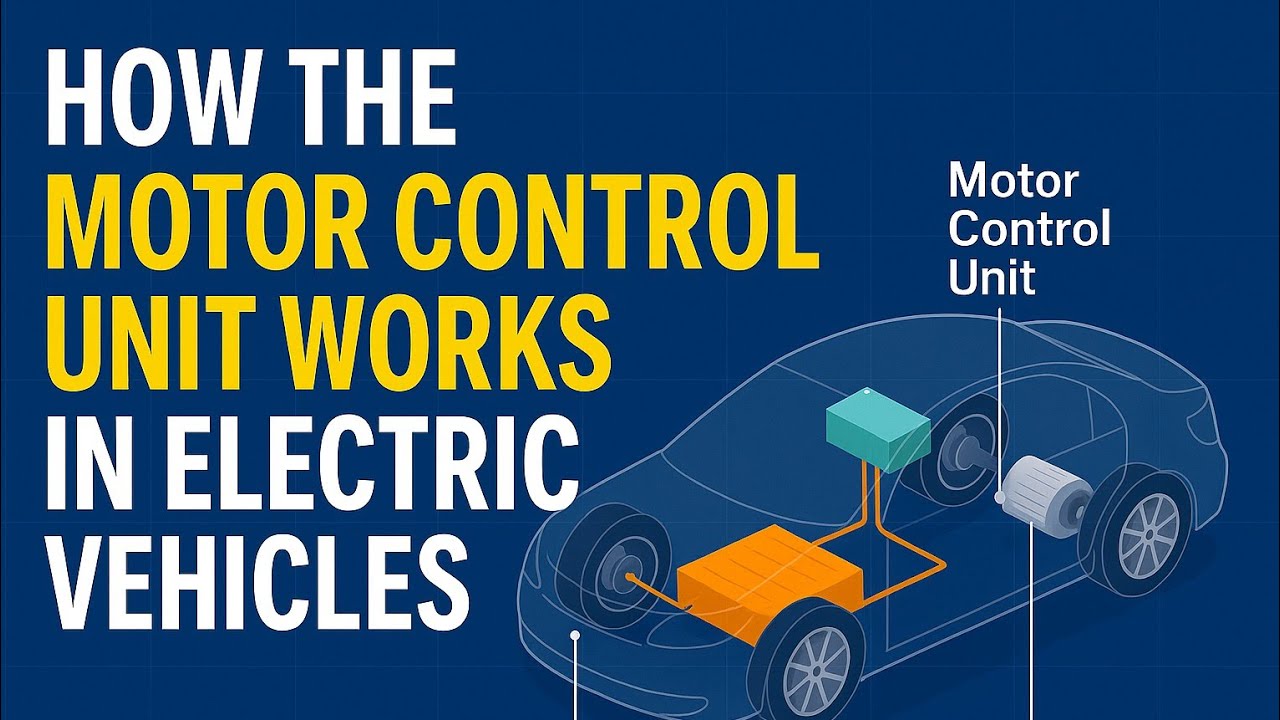 How Motor controller of electric vehicles works #electricvehicle #engineering #automobile #mcu