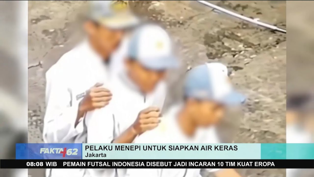 Tiga Pelajar Siram Air Keras ke Pelajar Lain di Jakarta Pusat