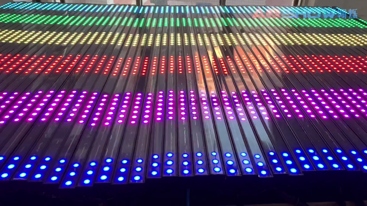 Aoshowled@ Rigid LED Pixel Bar DC12～24V Individually addressable WS2812B 64pixels/M 舞美LED像素条