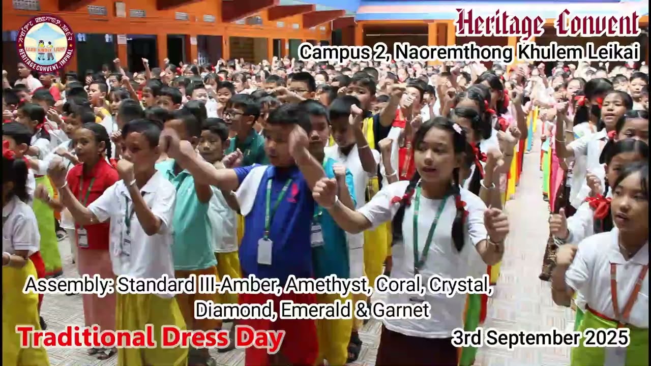 Heritage Convent || Campus 2 || Traditional Dress Day || 03 September 2025