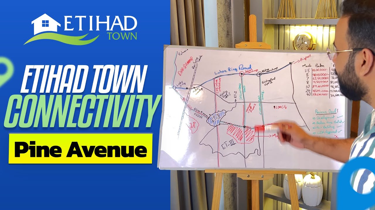 📍 Pine Pine Pine &ndash; Everywhere is Pine Avenue! - Etihad Town Phase 2 & 3 dono yahi par hain