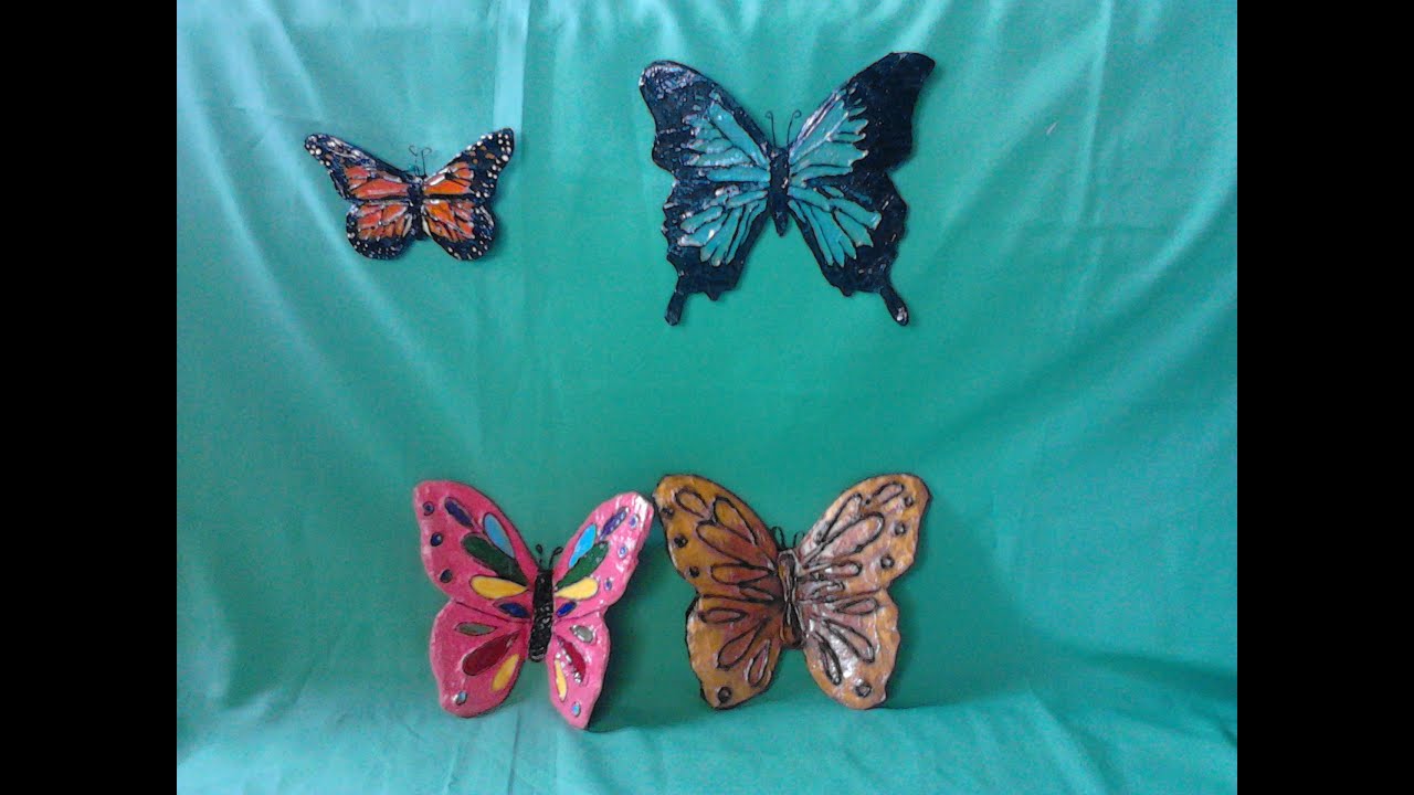 mariposas adorno para la pared