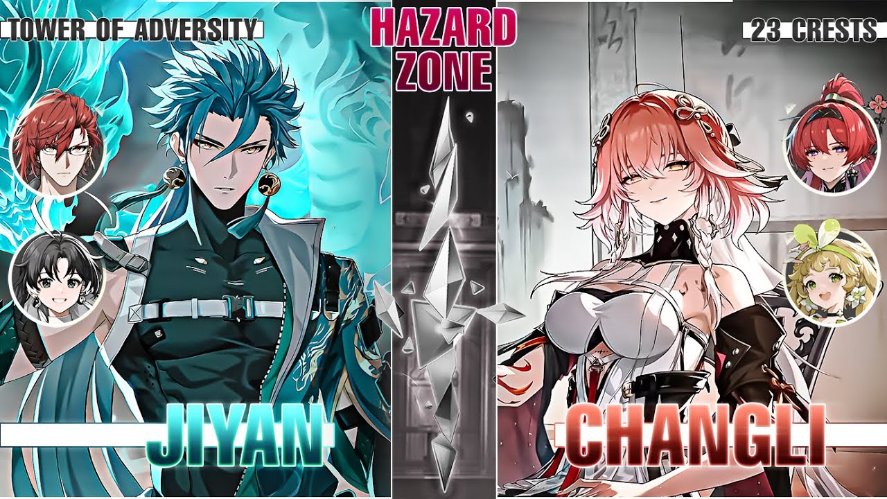 Jiyan & Changli | Tower of Adversity - Hazard Zone 23 Crests (Wuthering Waves)