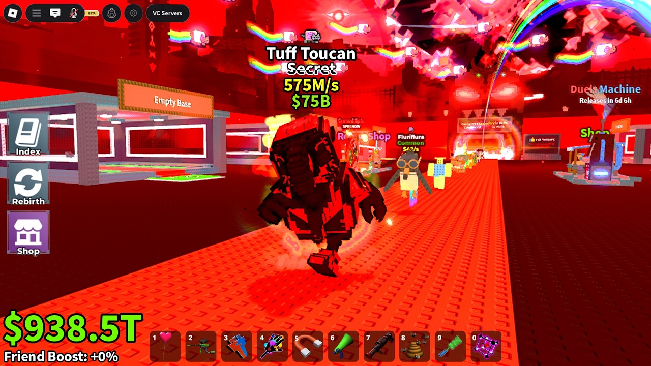 I Got Tuff Toucan Secret Brainrot in Cursed Admin Abuse - Steal a Brainrot