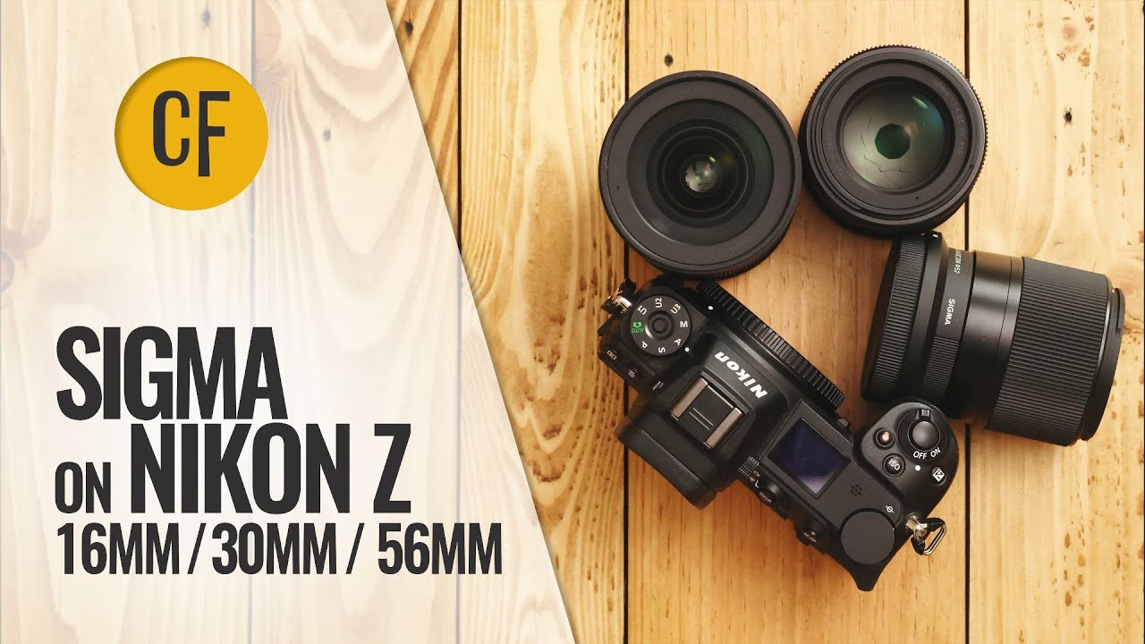 Объективы Sigma на Nikon Z! 16 мм, 30 мм, 56 мм f1.4: быстрый обзор.