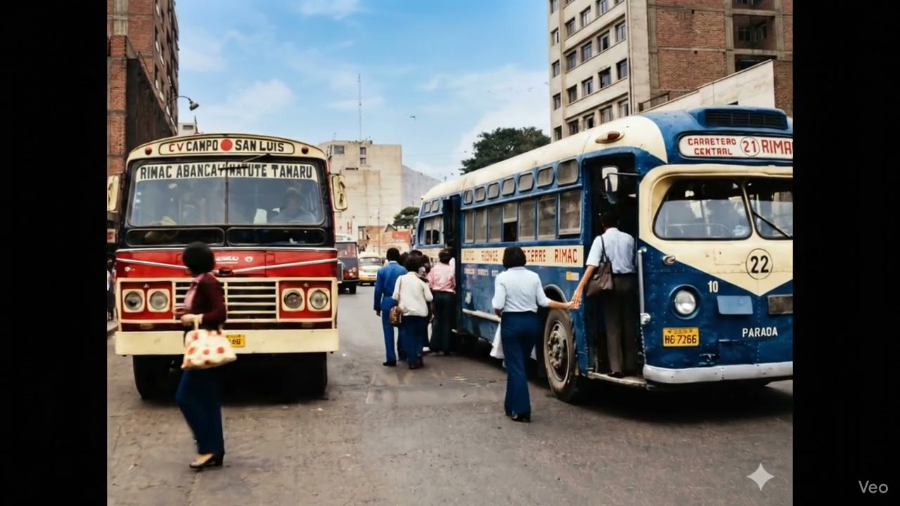 Buses antiguos de Lima