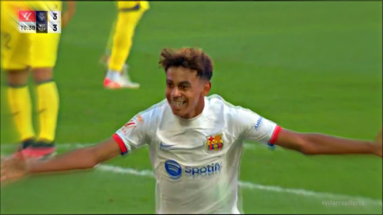 Lamine Yamal MVP vs Villarreal | 27/08/2023