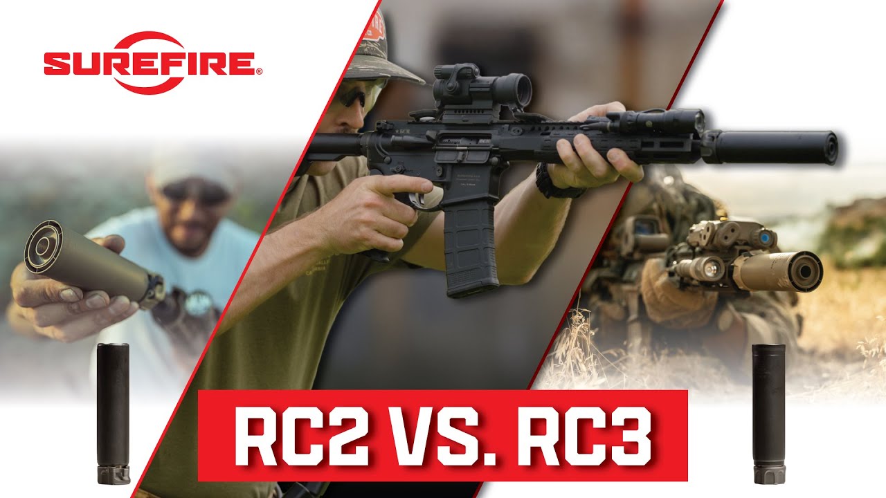 SureFire RC2 vs RC3: Suppressor Comparison