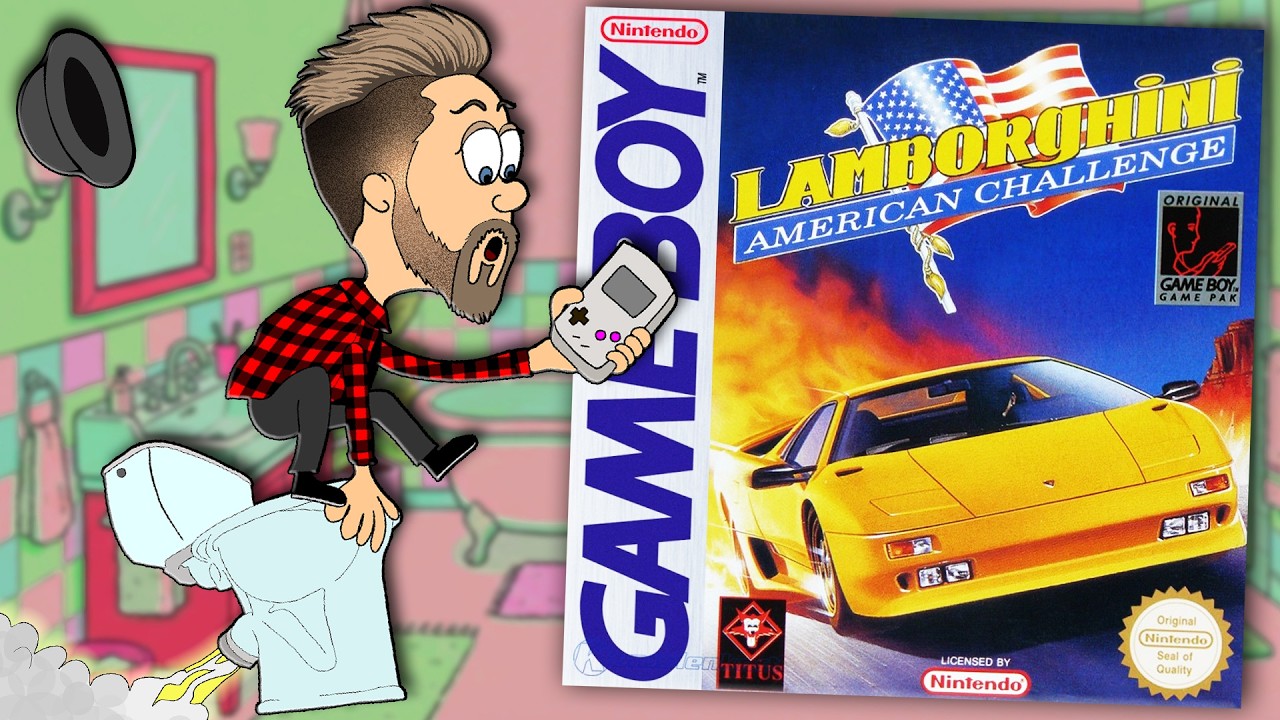 auf´m Klo mit... LAMBORGHINI AMERICAN CHALLENGE