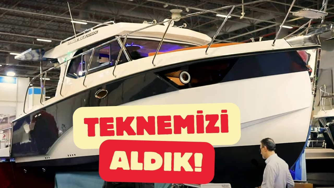 FUARIN EN GÜZELİNİ ALDIK YENİ TEKNEMİZ NAUTA POSEIDON 9.90