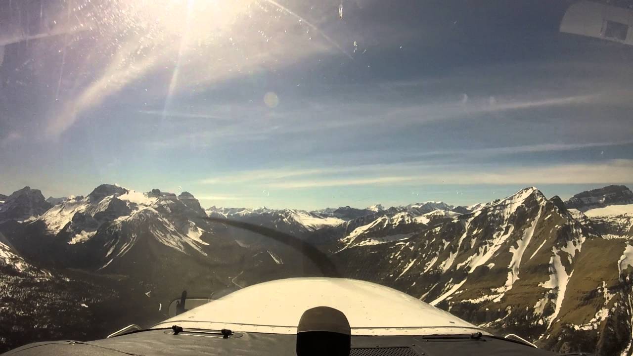Cessna 172 Springbank to Golden