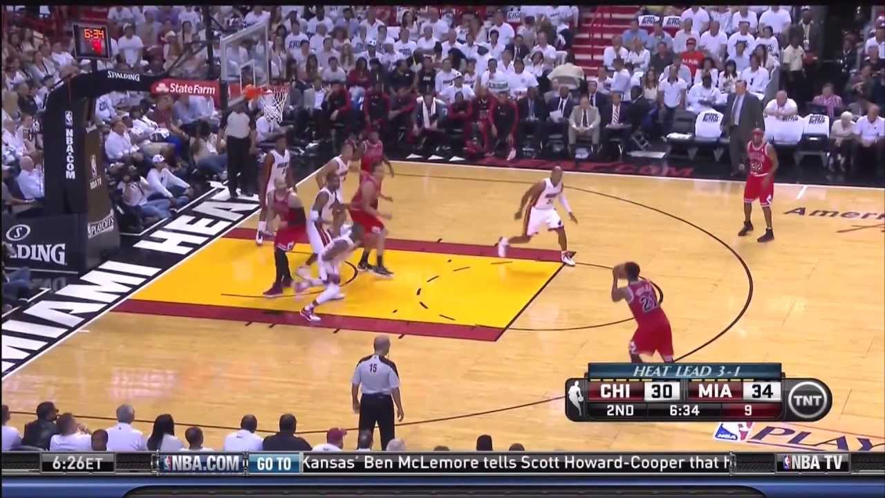 May 15, 2013 - TNT - Playoffs East Semi-Finals Game 05 Miami Heat Vs. Chicago Bulls - Win (04-01)