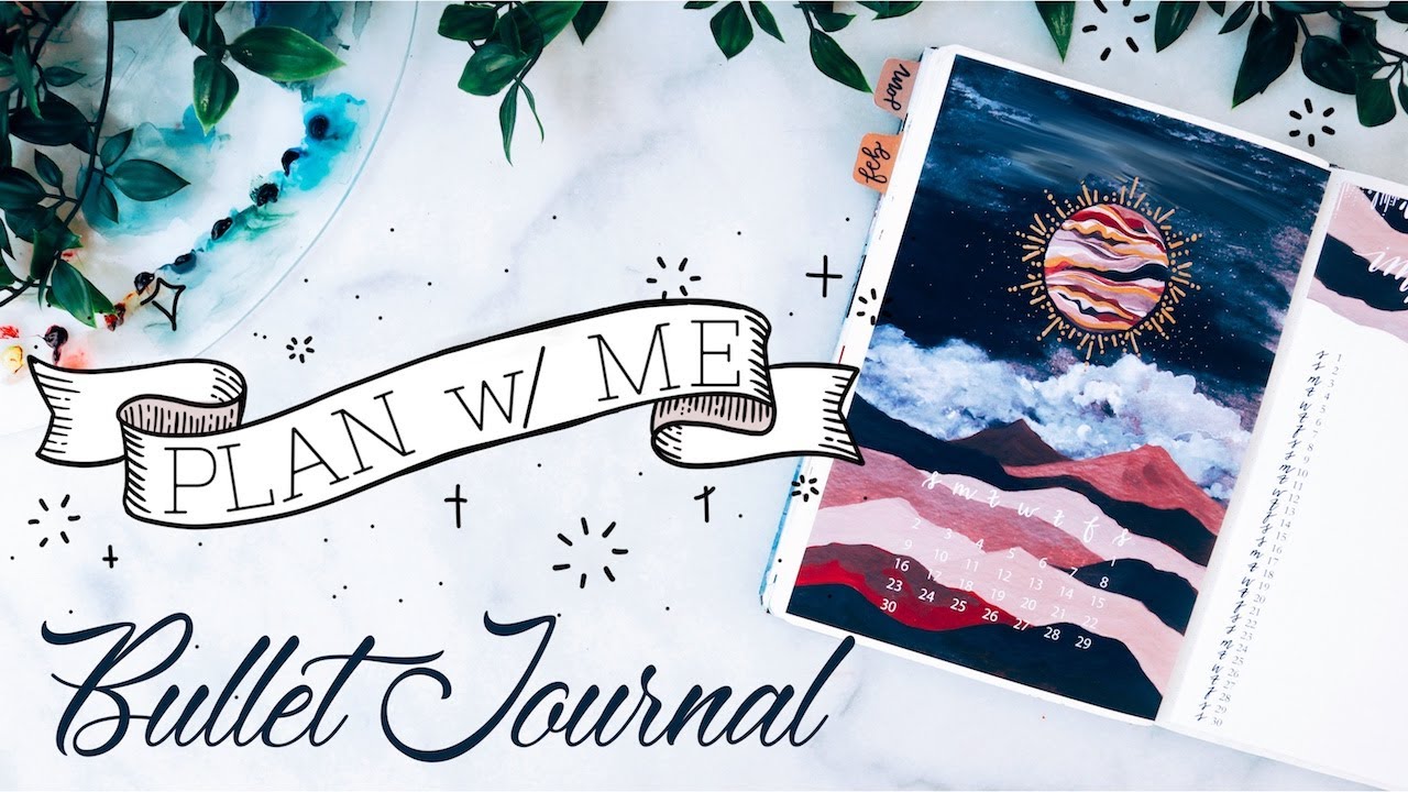 PLAN WITH ME | 2019 Bullet Journal PART ONE