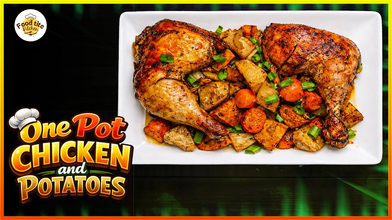 One Pot Chicken and Potatoes | Easy Dinner Recipes for Family That Everyone Loves!
