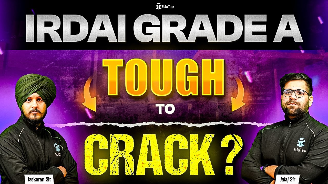 Difficulty Level of IRDAI Assistant Manager 2025 |Is IRDAI Grade A Tough? |IRDAI Grade A Exam Level