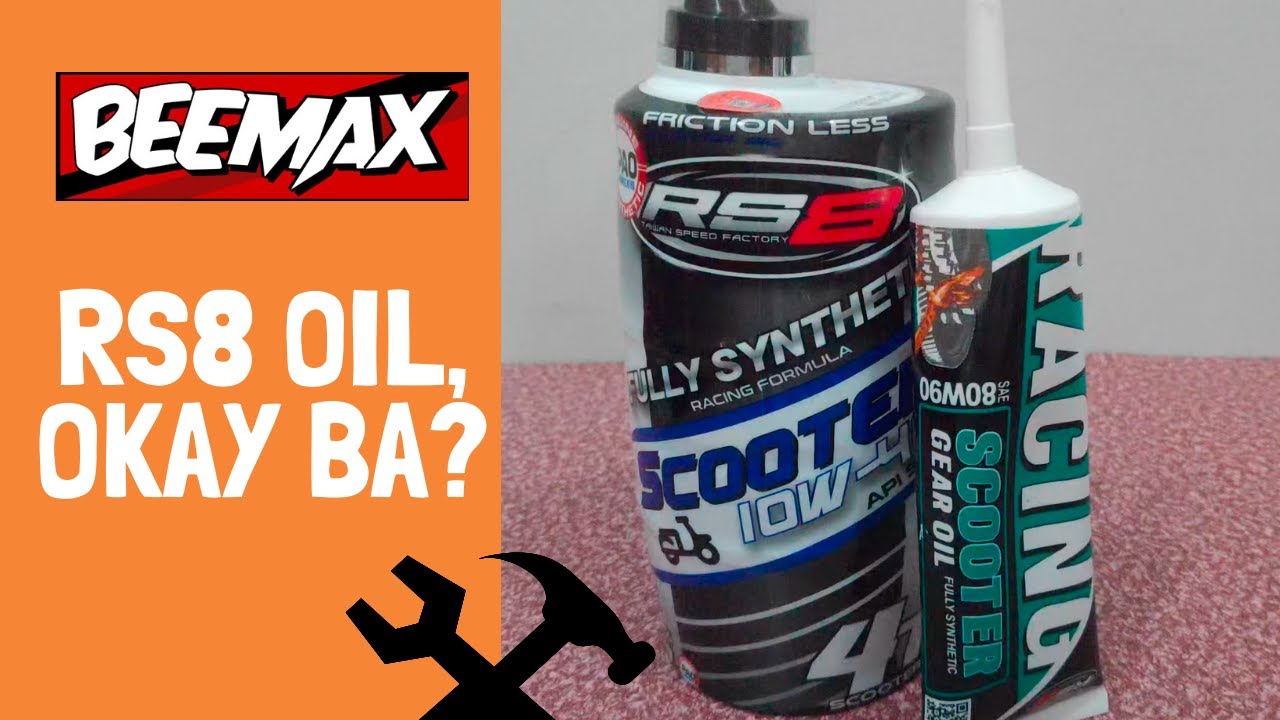 RS8 OIL, OKAY BA? | RS8 SYNTHETIC OIL HONEST REVIEW AFTER 1300 KM USAGE