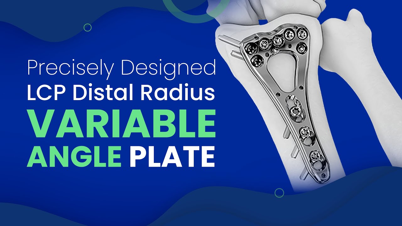 LCP Volar Distal Radius Variable Angle Two Column Plate