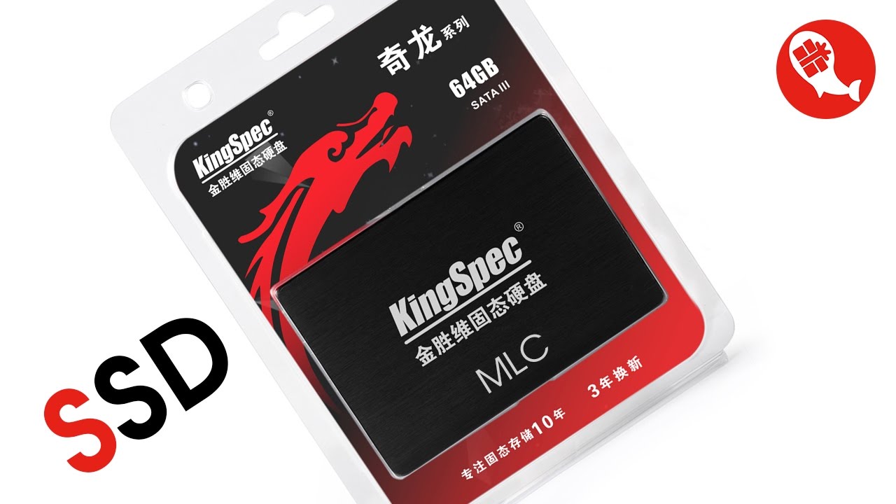 SSD Kingspec T-64 64GB 2.5&Prime; SATA3 MLC | Тесты скорости | ССД диск из Китая