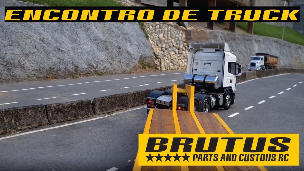 ENCONTRO DE TRUCKMODELISMO BRUTUS PARK! teve acidente!