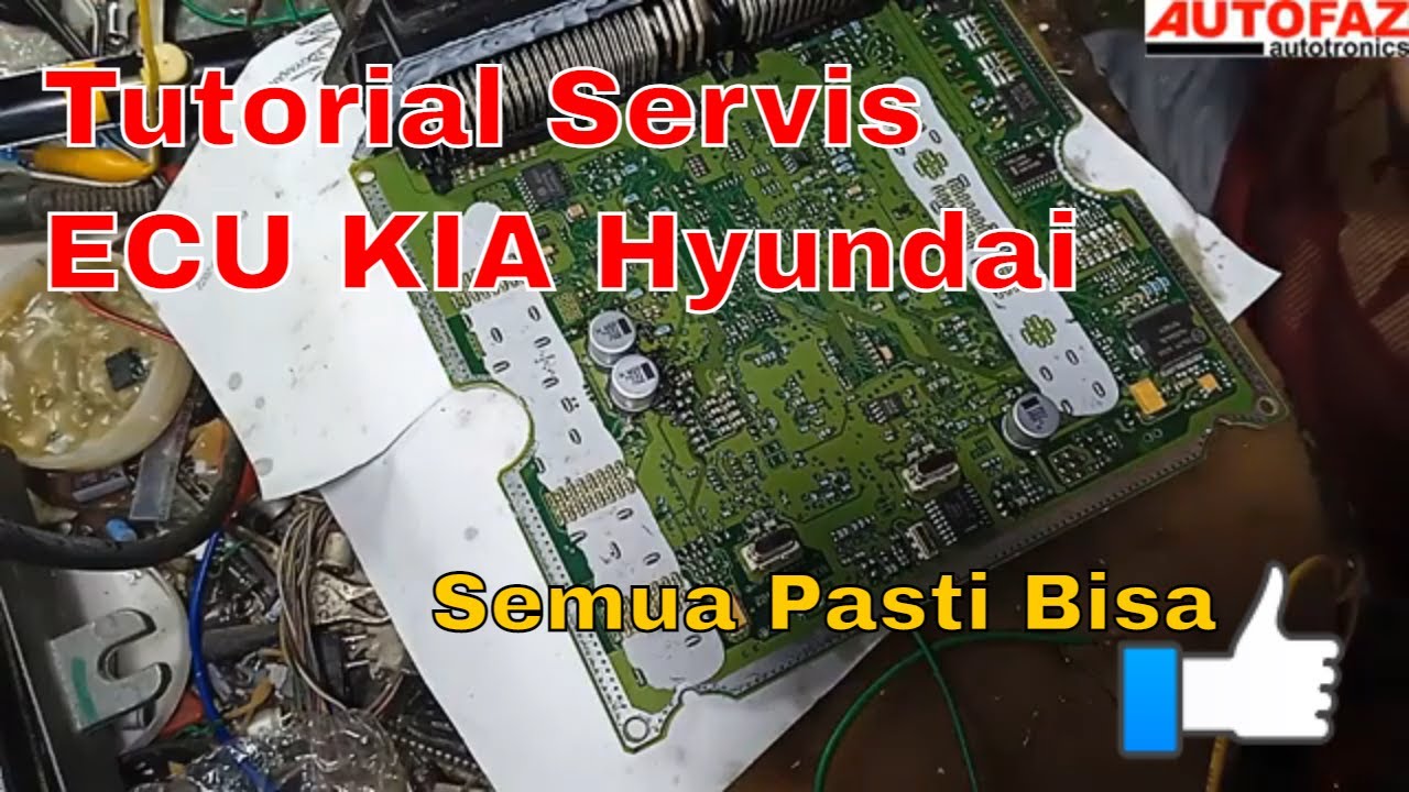 Panduan Servis ECU KIA Hyundai Picanto Avega Rio - Step by Step ECU Repair
