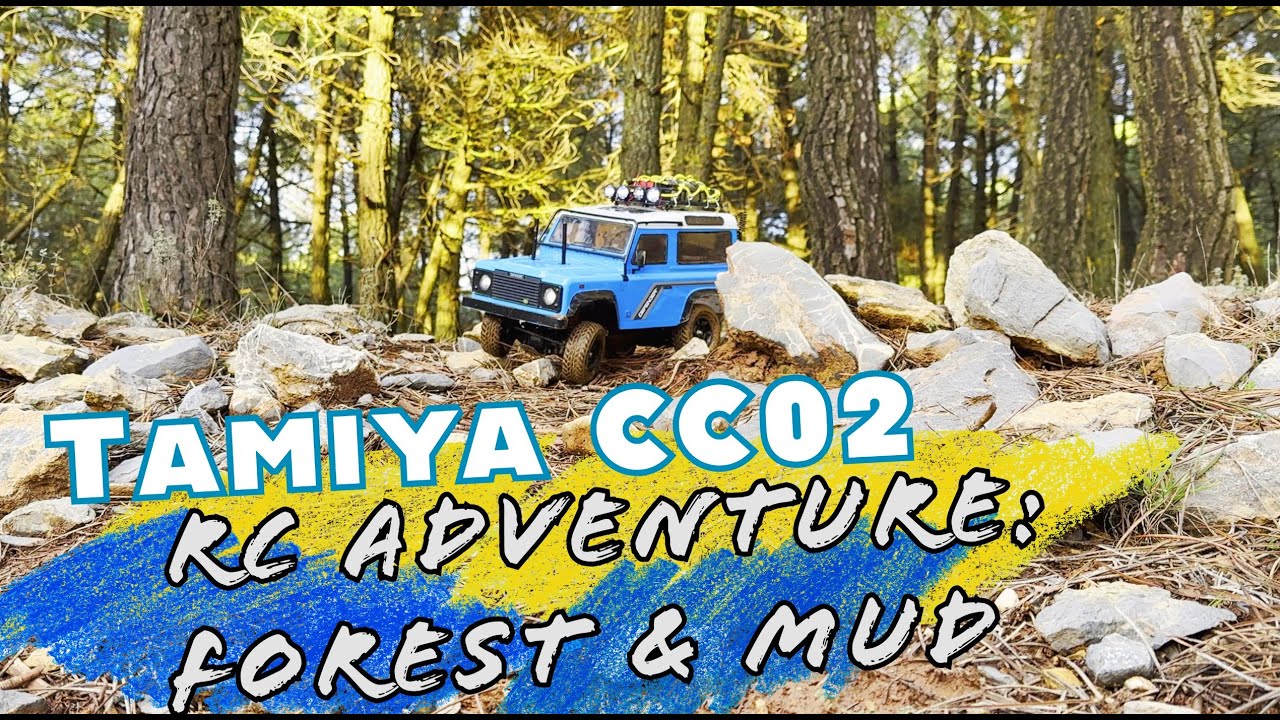 Tamiya cc02 - RC Adventures - MUD, Forest, Rocks, ICE - RC Crawling