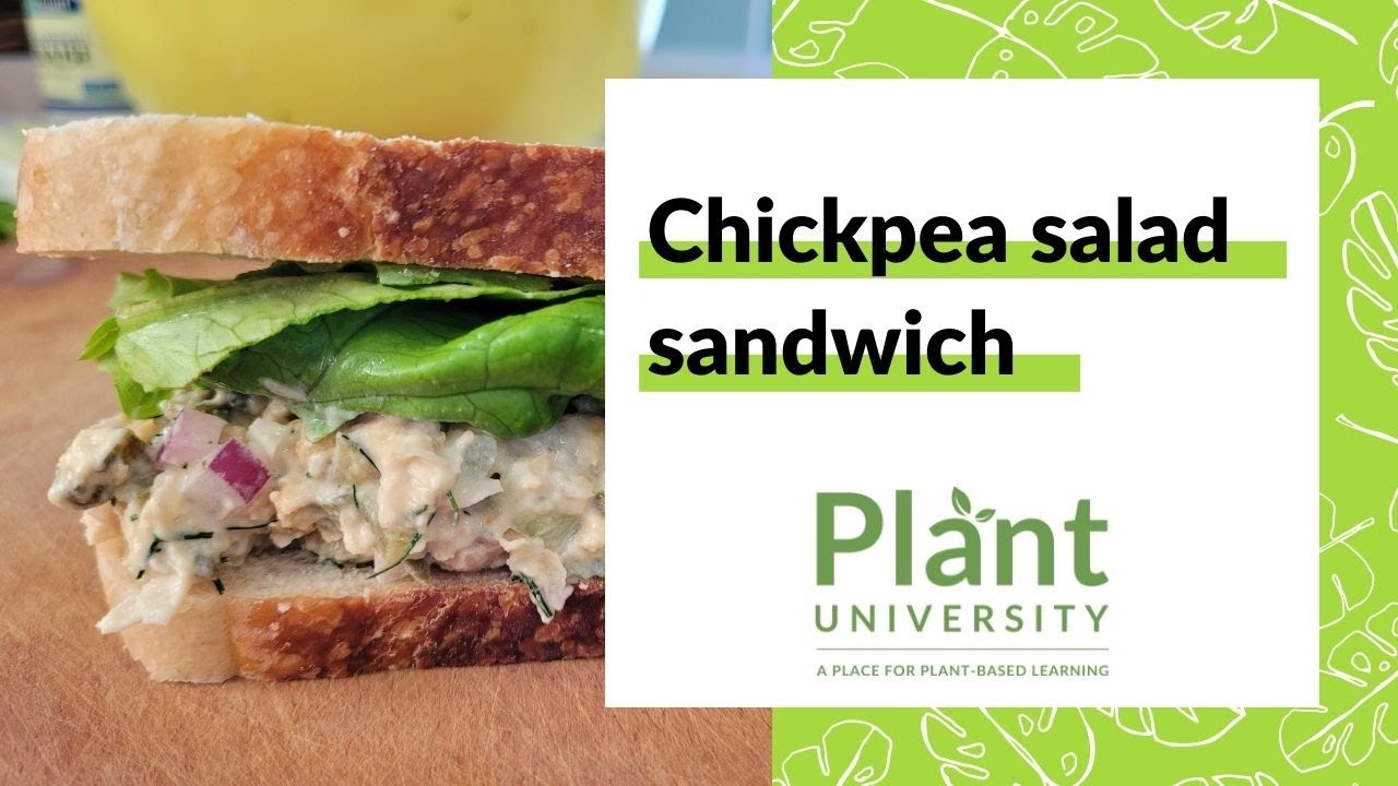 Chickpea Salad Sandwich | Easy and delicious vegan recipe