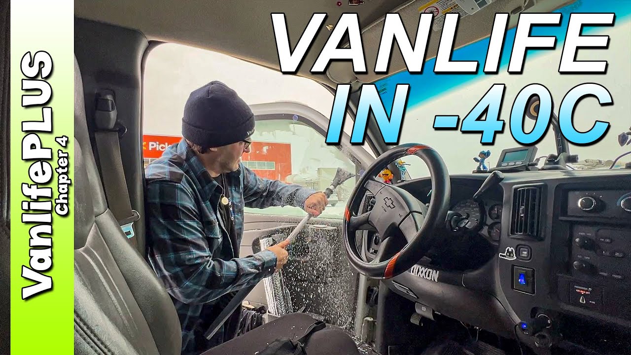 How I Survive Winter Vanlife at -40°C in Alberta 🥶