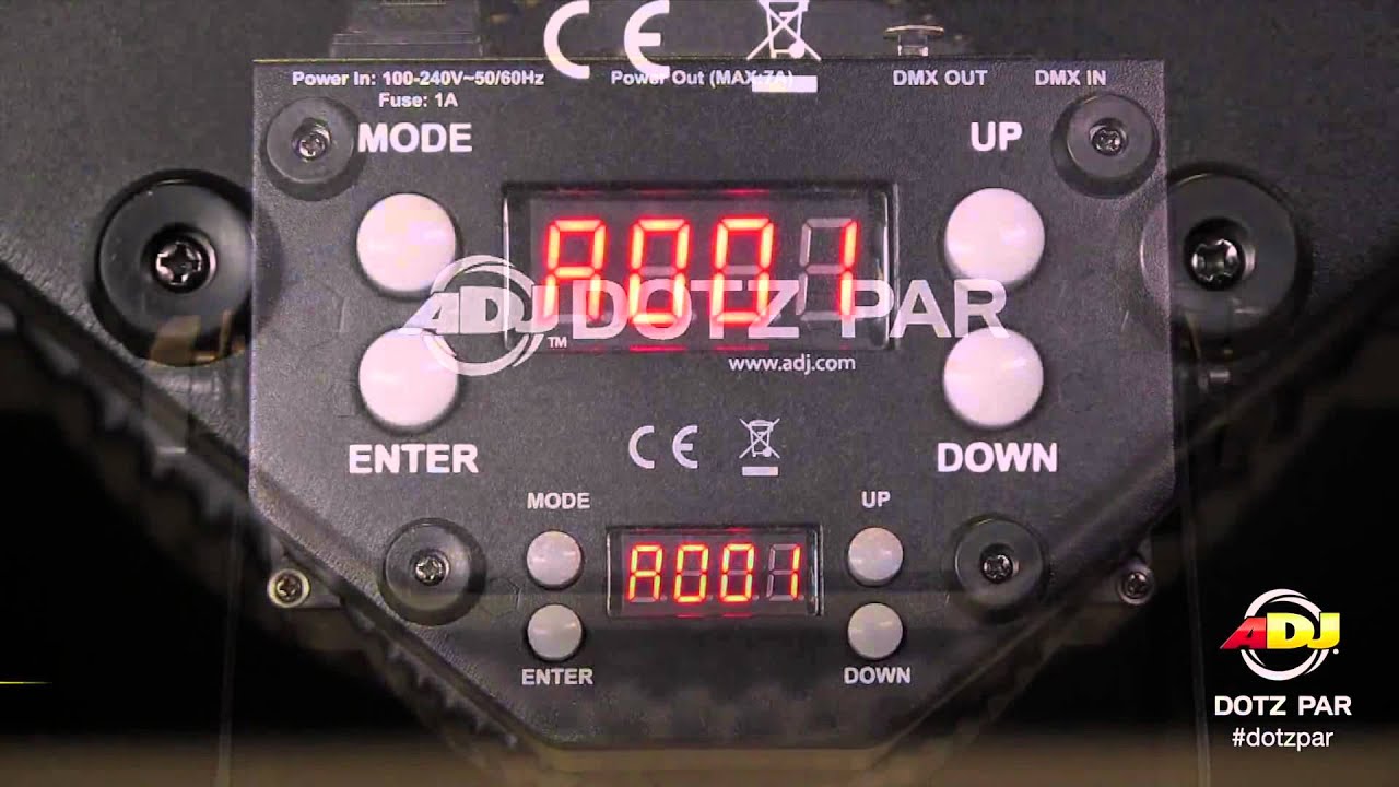 ADJ Dotz Par RGB 36W COB, 25° oder 60° mit Aufsatzlinse