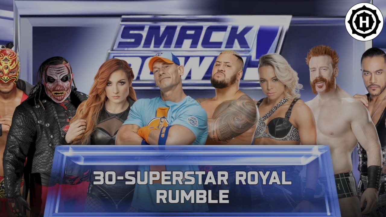 30 - SUPERSTAR ROYAL RUMBLE | SMACK DOWN | WWE