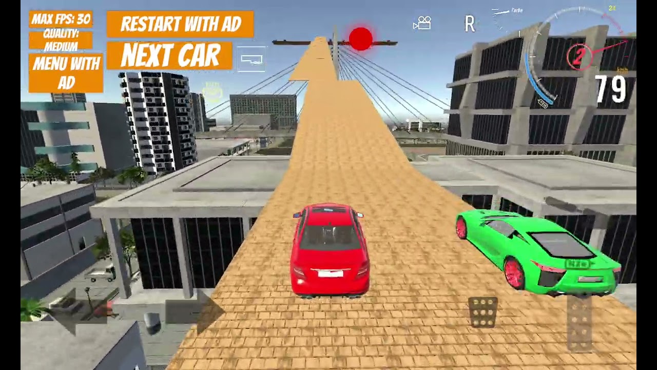 real drive 9 city ramp CRASH
