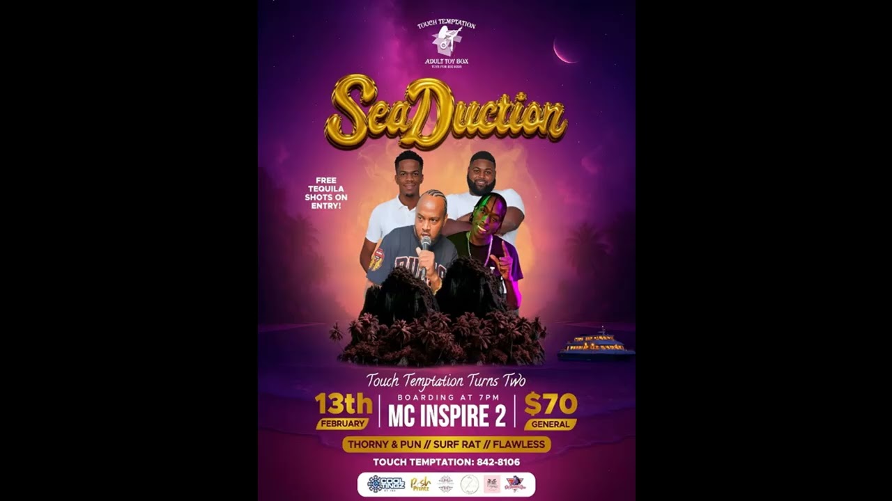 DJ MASTERMIND - SEA DUCTION THE CRUISE PROMO PT. 2 (FEB 13TH 2026)