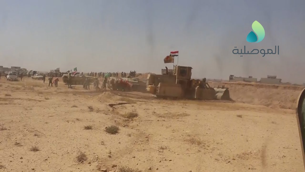 الموصلية ترافق الفرقة التاسعة والحشد الشعبي خلال اقتحام احياء الجزيرة والنور والسراي في تلعفر
