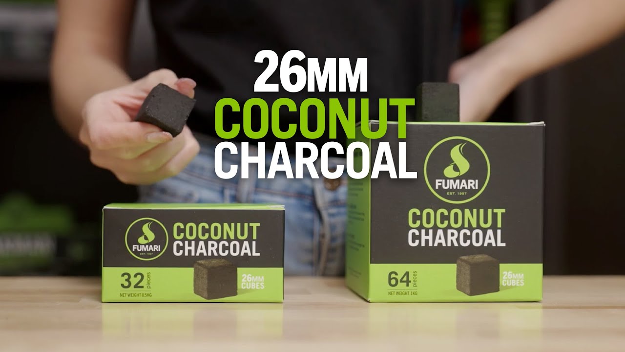 Fumari 26mm Coconut Hookah Charcoal Introduction