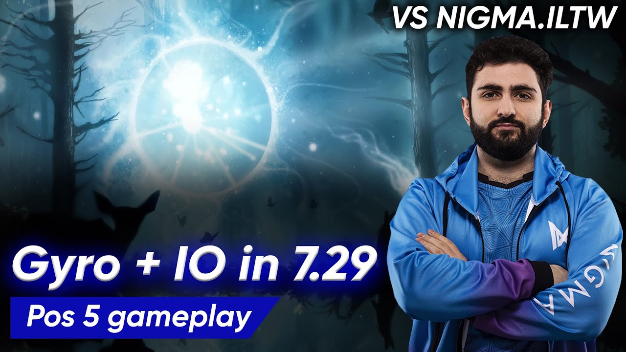 Nigma.Gh how to play IO Pos 5 | Full Gameplay Dota 2 Replay