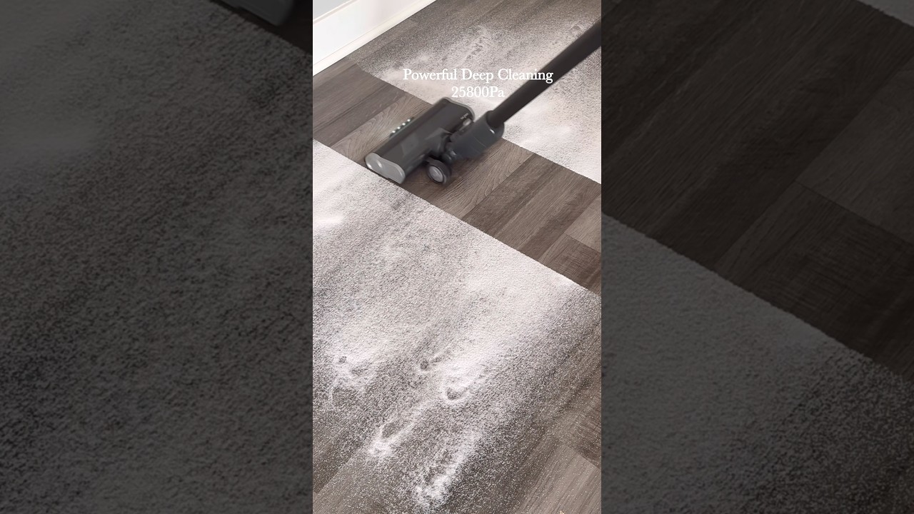 This cordless vacuum has been a joy to use!💜#eurekacordlessvacuum#eurekareactisense#vacuum#cleaning