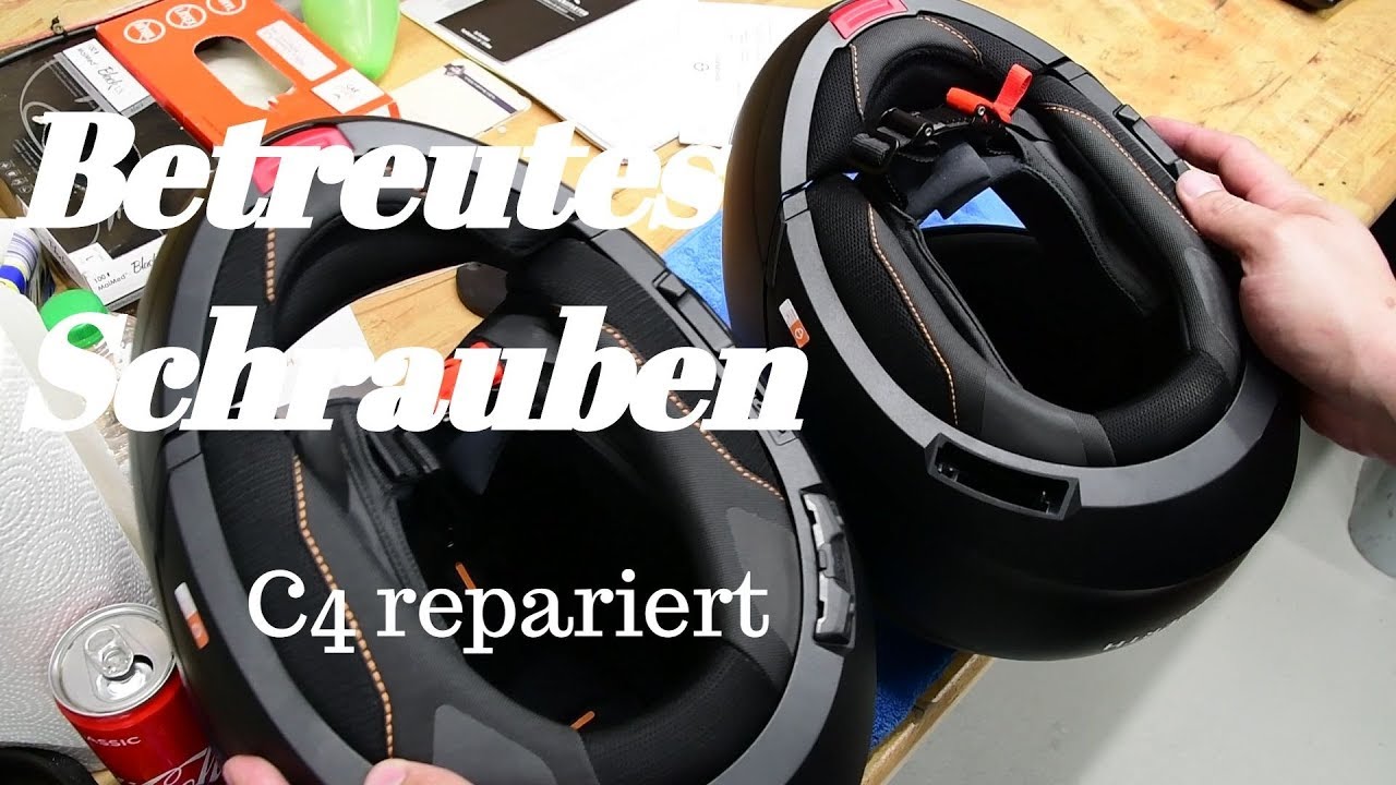 Schuberth C4 Helm und die 