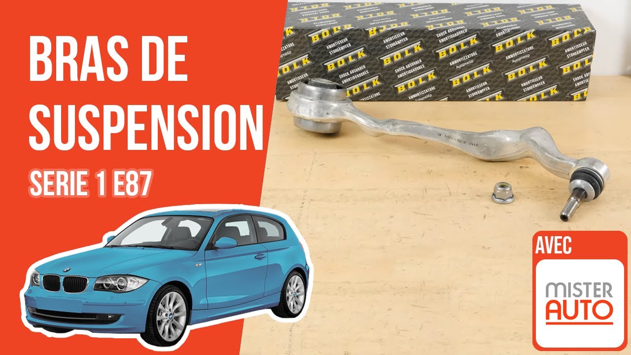Changer les Bras de suspension BMW Série 1 E87 🚗