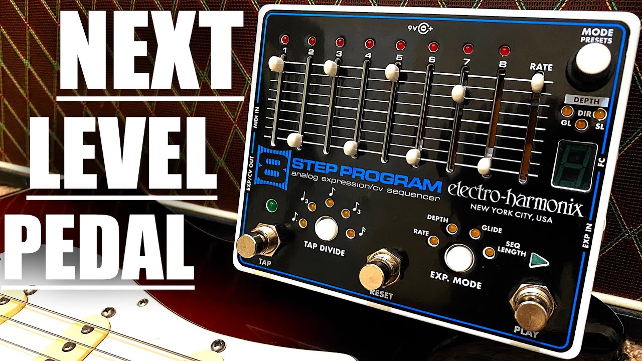 UNBOXING The EHX 8-Step Program Expression Pedal